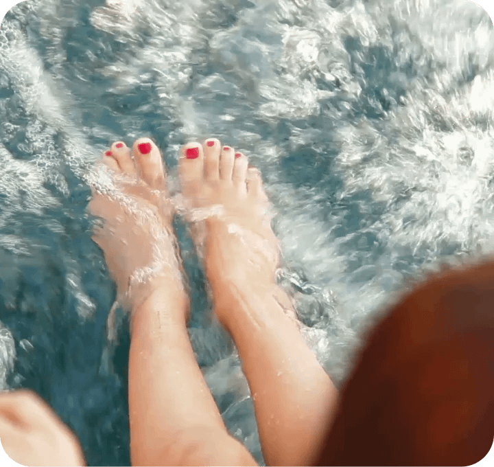 masaż stóp Spa ogrodowe Sense M masaż stóp Spa ogrodowe Sense M